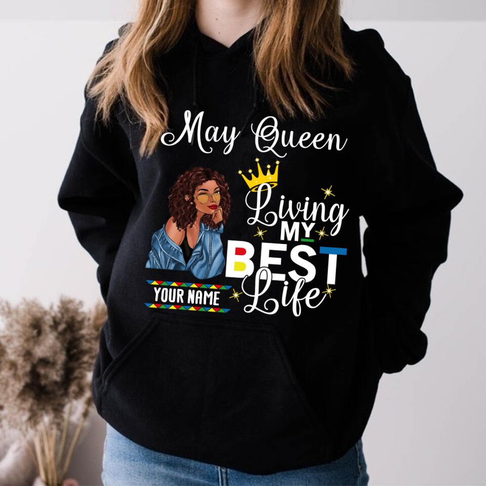May Birthday Shirt, Custom Birthday Shirt, Queens Born In May, May Birthday Gifts, May Shirts For Woman