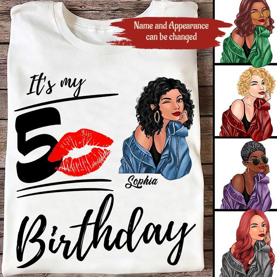 50th Birthday Shirts, Custom Birthday Shirts, Turning 50 Shirt for Women, Turning 50 and Fabulous Shirt, 1973 Shirt, Best Gifts for Women Turning 50.