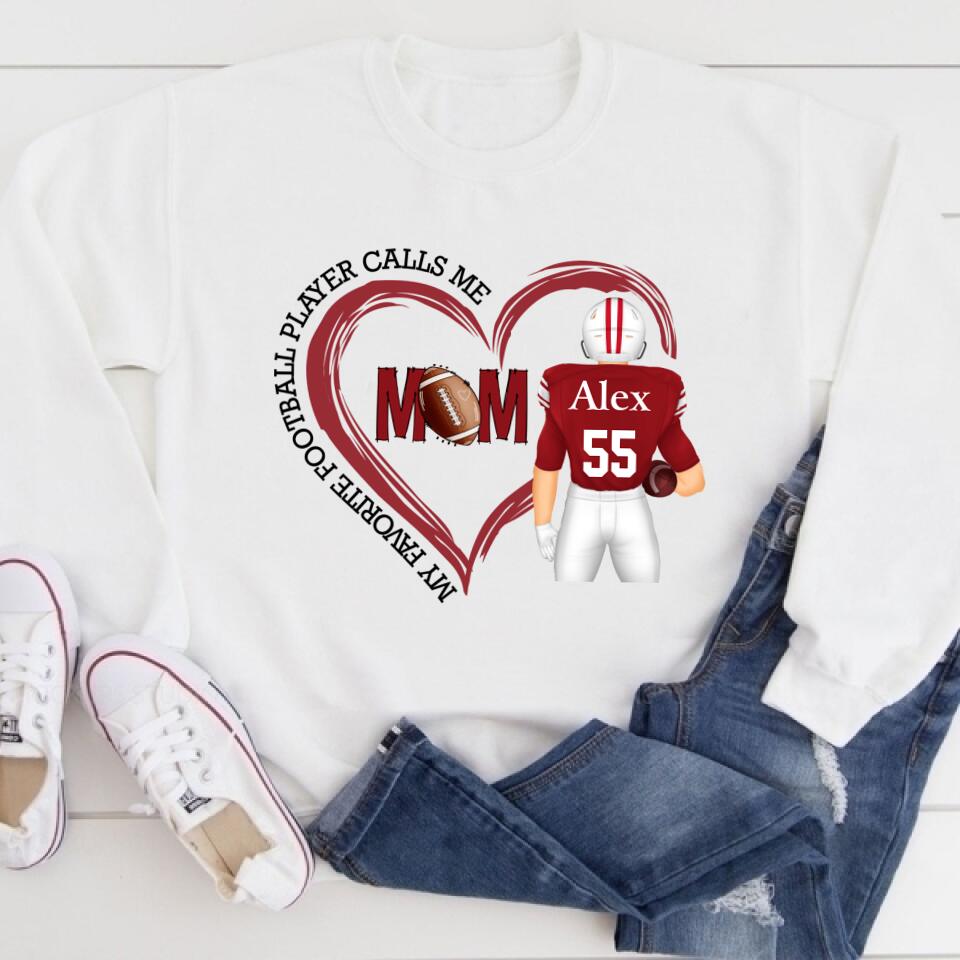 Custom Mothers Day Shirt, America Football, Stepmom Mothers Day Gifts, Mom Life Mother&#39;s Day Tee Shirts,  Godmother Mother&#39;s Day Gifts, Funny Mothers Day Shirts, Mother Day Gift