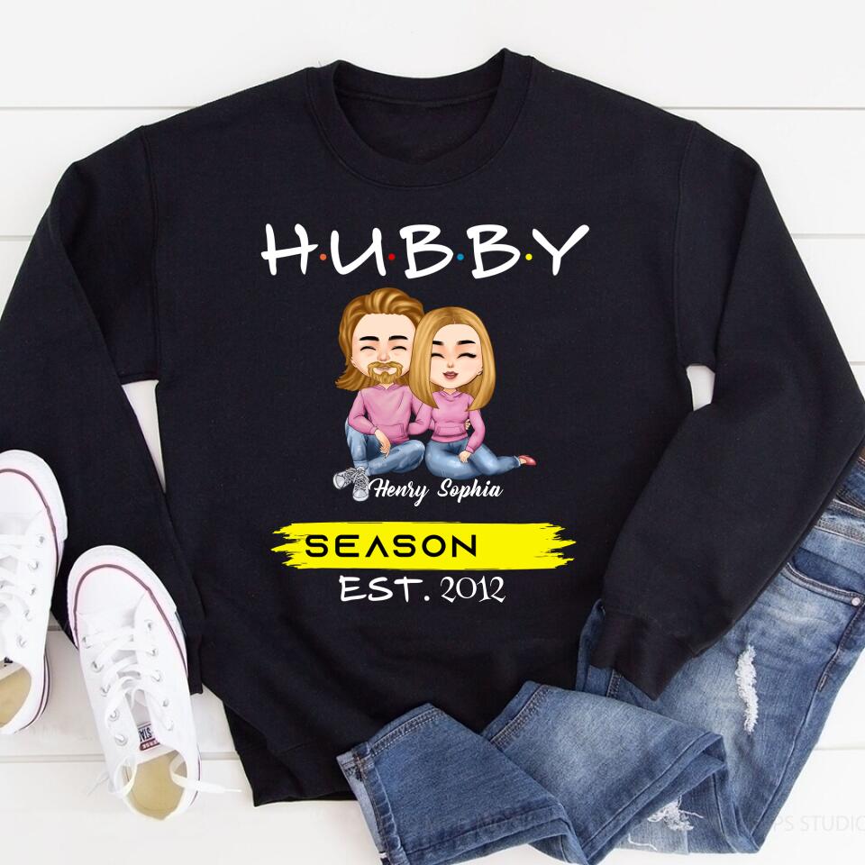 Hubby Wifey Shirts, Honeymoon Shirt, Just Married Shirt, Engagement Shirt, Wedding Shirts, Bridal Gift Engagement, Husband And Wife Shirts