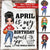 April Birthday Shirt, Custom Birthday Shirt, Queens Born In April, April Birthday Gifts, April Shirts For Woman, Birthday Gift For Basketball Lover