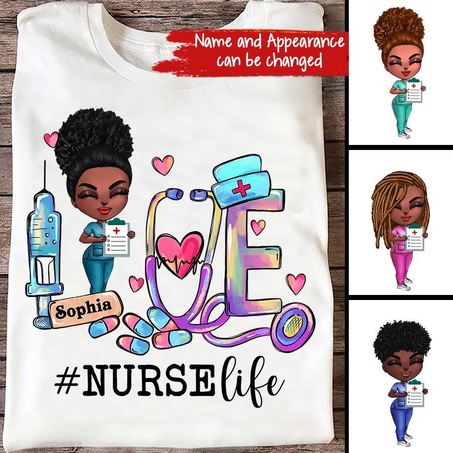 Nurse Nutrition Facts - Personalized Shirt - Gift For Doctor & Nurse