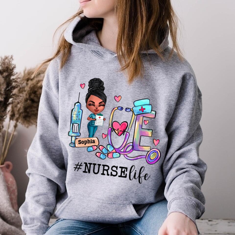 Nurse Nutrition Facts - Personalized Shirt - Gift For Doctor &amp; Nurse