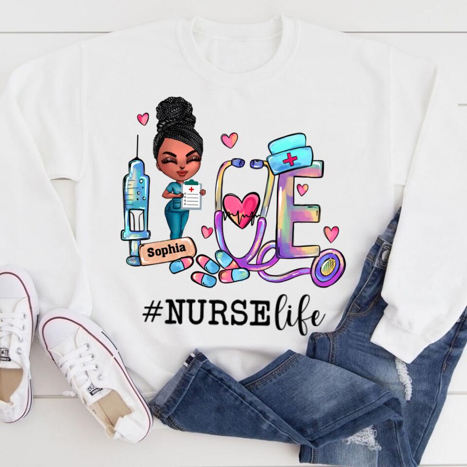 Nurse Nutrition Facts - Personalized Shirt - Gift For Doctor &amp; Nurse