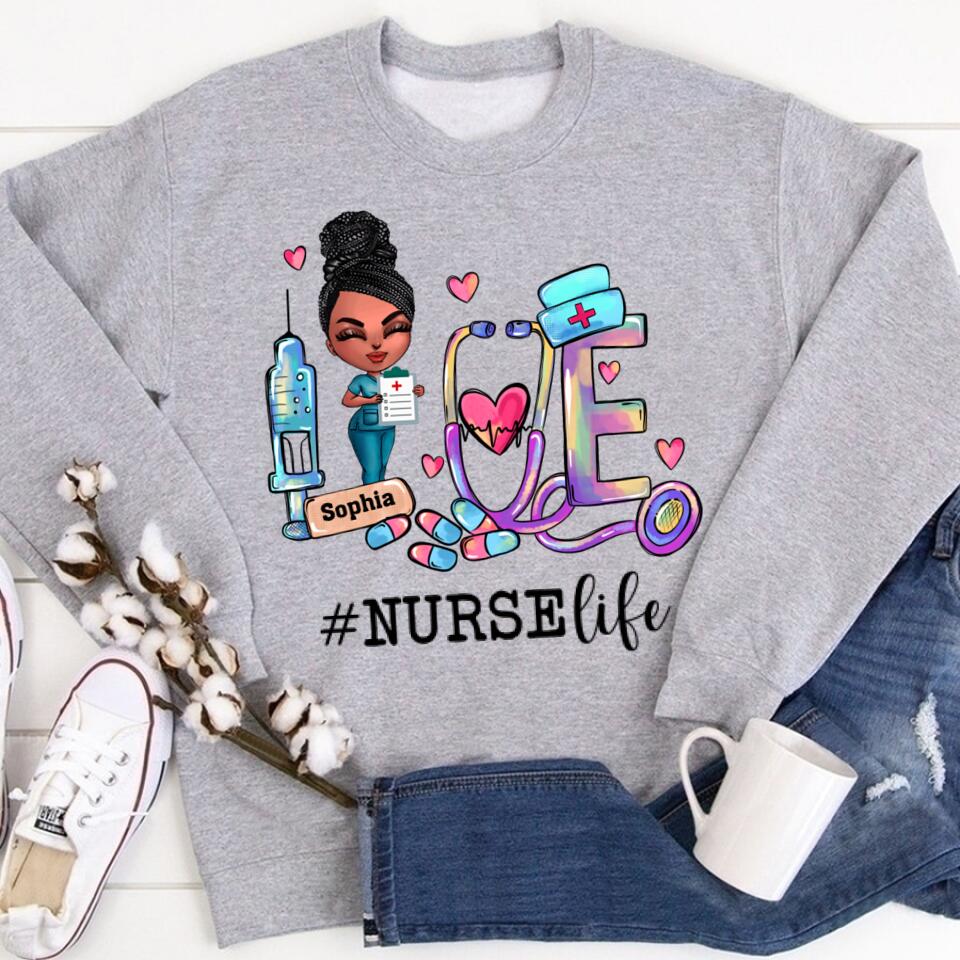 Nurse Nutrition Facts - Personalized Shirt - Gift For Doctor &amp; Nurse