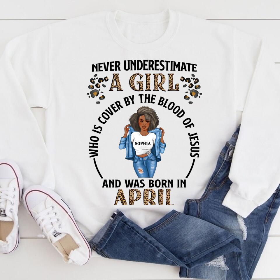 April Birthday Shirt, Custom Birthday Shirt, Queens Born In April, April Birthday Gifts, April shirts for Woman