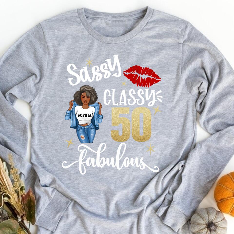 50th Birthday Shirts, Custom Birthday Shirts, Turning 50 Shirt for Women, Turning 50 and Fabulous Shirt, 1973 Shirt, Best Gifts for Women Turning 50.