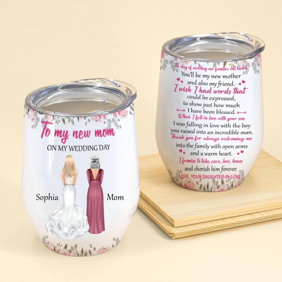 Personalized Tumblers, Mother of The Bride And Groom Gifts Mothers Day Tumbler Ideas, Mother&#39;s Day Tumblers, First Mothers Day Gift, Mothers Day Cup, Mother Day Gift