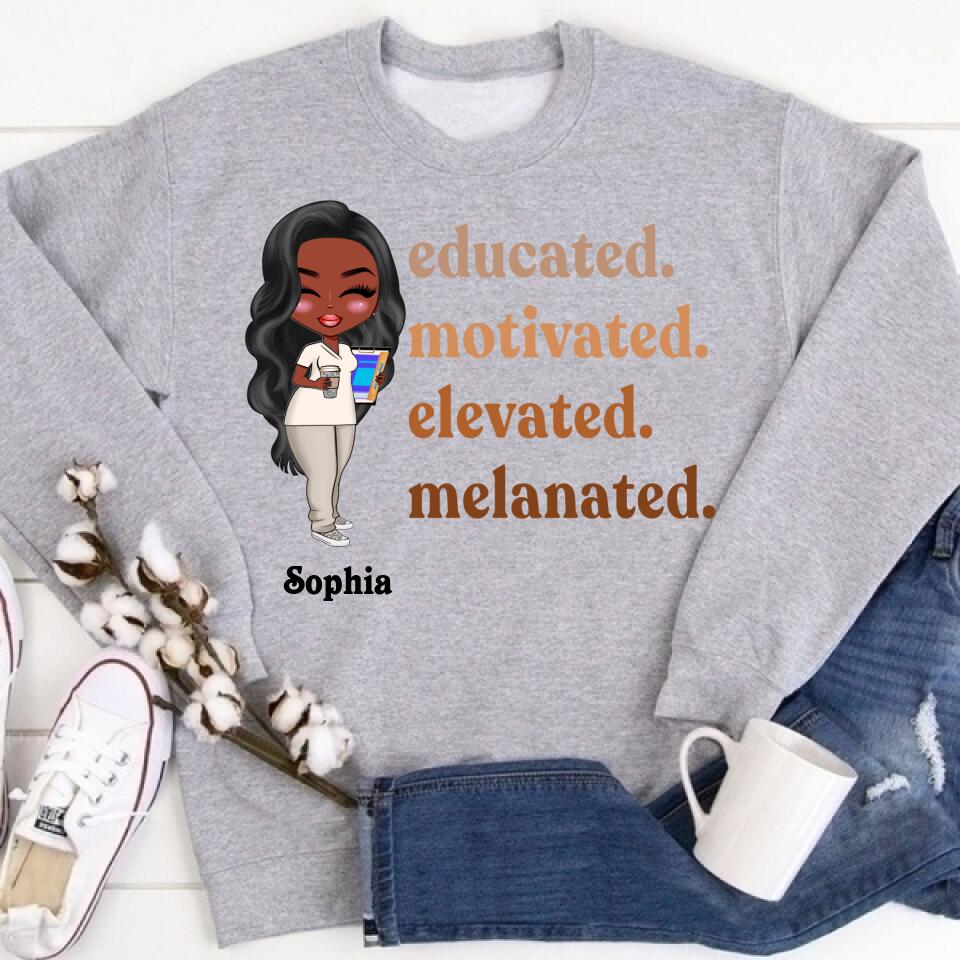 Black Teachers Magic Tshirt, Afro Melanin African American Teacher Shirts, Black Teacher Gifts, Black History Month Shirt for Teachers