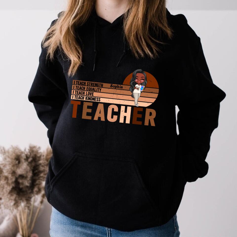 Inspirational Teacher Shirt, Black Teacher Shirt, Black History Month Shirt,Teacher Gift, African American Teacher Shirt, Black Power Shirt