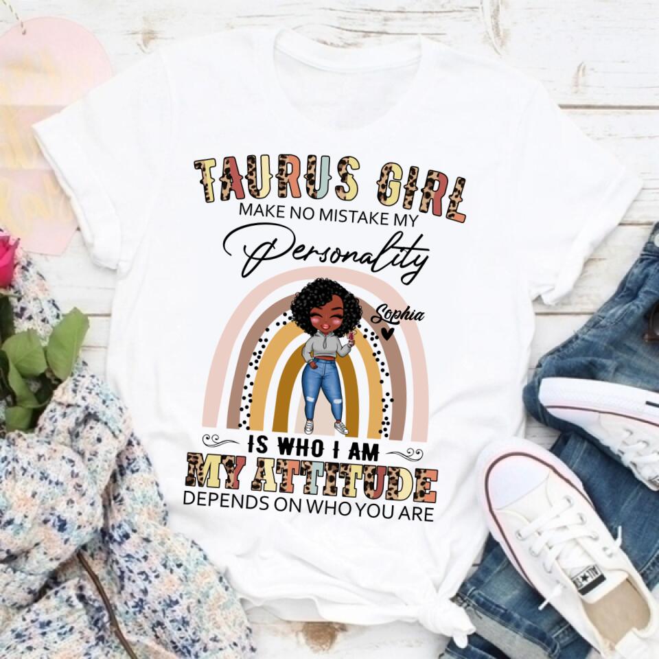 Personalized Zodiac Diva, Custom Birthday Shirt, Birthday Queen T Shirt, Taurus T Shirt For Woman, Living My Best Life