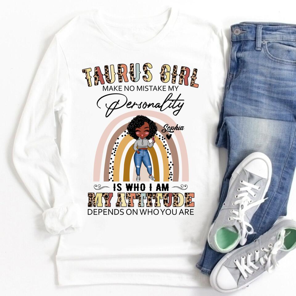 Personalized Zodiac Diva, Custom Birthday Shirt, Birthday Queen T Shirt, Taurus T Shirt For Woman, Living My Best Life