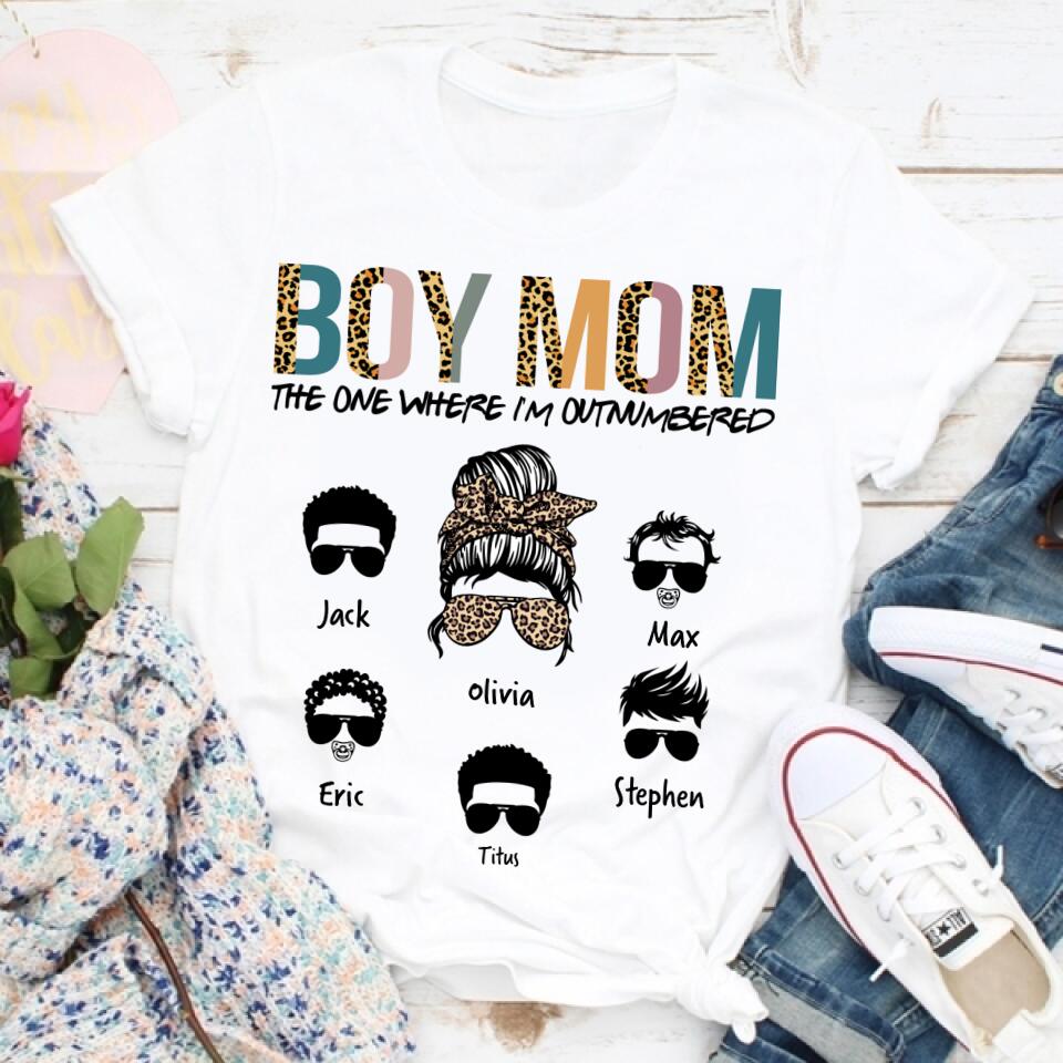 Mom Life Shirt - Funny Mom Shirts - Mom T-Shirts Funny Mom TShirts - M