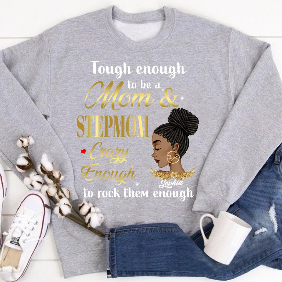 Personalized Mothers Day Shirts, Stepmom Shirt, Stepmom Mothers Day Gifts , Mother‘s Day T Shirt, Bonus Mom Gifts, Mother’s Day Tee Shirts, Mother Day Gift