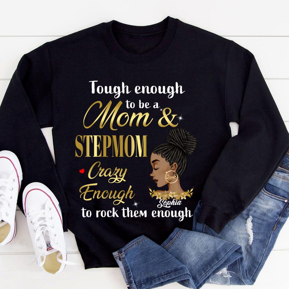 Personalized Mothers Day Shirts, Stepmom Shirt, Stepmom Mothers Day Gifts , Mother‘s Day T Shirt, Bonus Mom Gifts, Mother’s Day Tee Shirts, Mother Day Gift