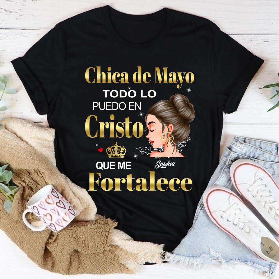 Camisa De Cumpleaños De Mayo, Camisa De Cumpleaños Personalizada, Reinas Nacidas En Mayo, Regalos De Cumpleaños De Mayo, Camisas De Mayo Para Mujeres