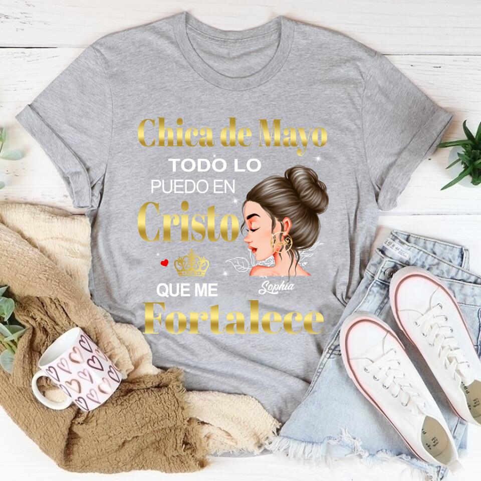 Camisa De Cumpleaños De Mayo, Camisa De Cumpleaños Personalizada, Reinas Nacidas En Mayo, Regalos De Cumpleaños De Mayo, Camisas De Mayo Para Mujeres