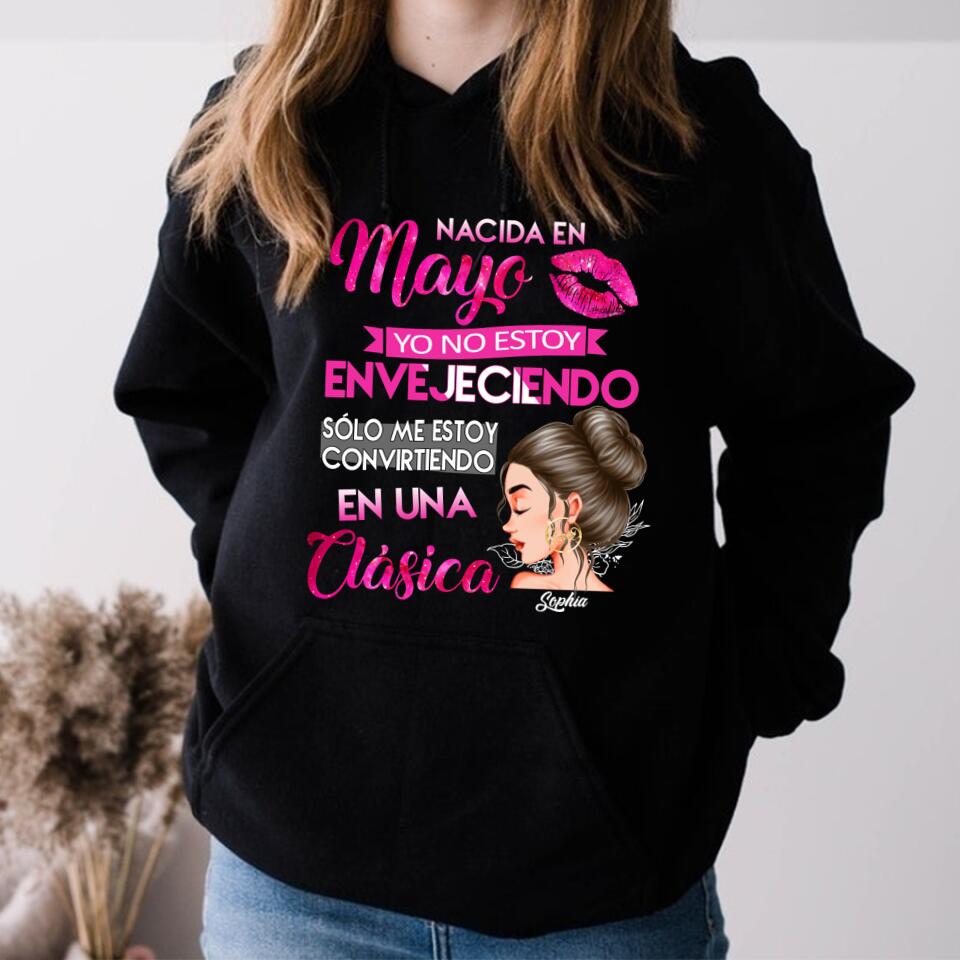 Camisa De Cumpleaños De Mayo, Camisa De Cumpleaños Personalizada, Reinas Nacidas En Mayo, Regalos De Cumpleaños De Mayo, Camisas De Mayo Para Mujeres