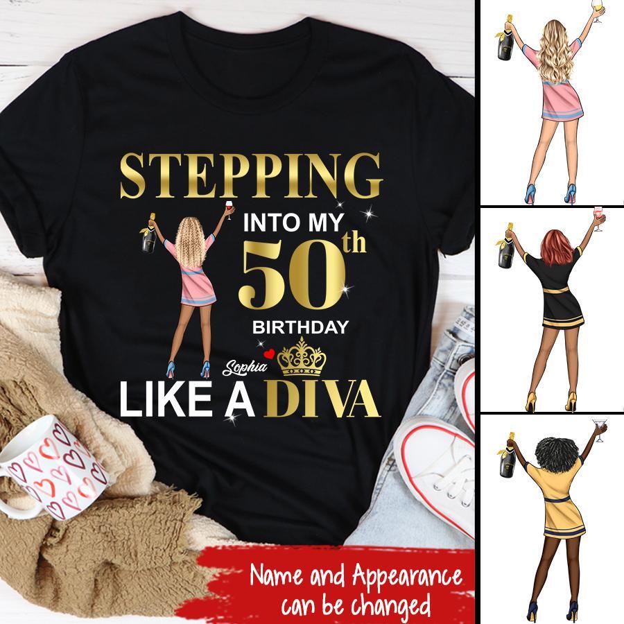 50th Birthday Shirts, Custom Birthday Shirts, Turning 50 Shirt, Gifts For Women Turning 50, 50th Birthday Shirts For Her