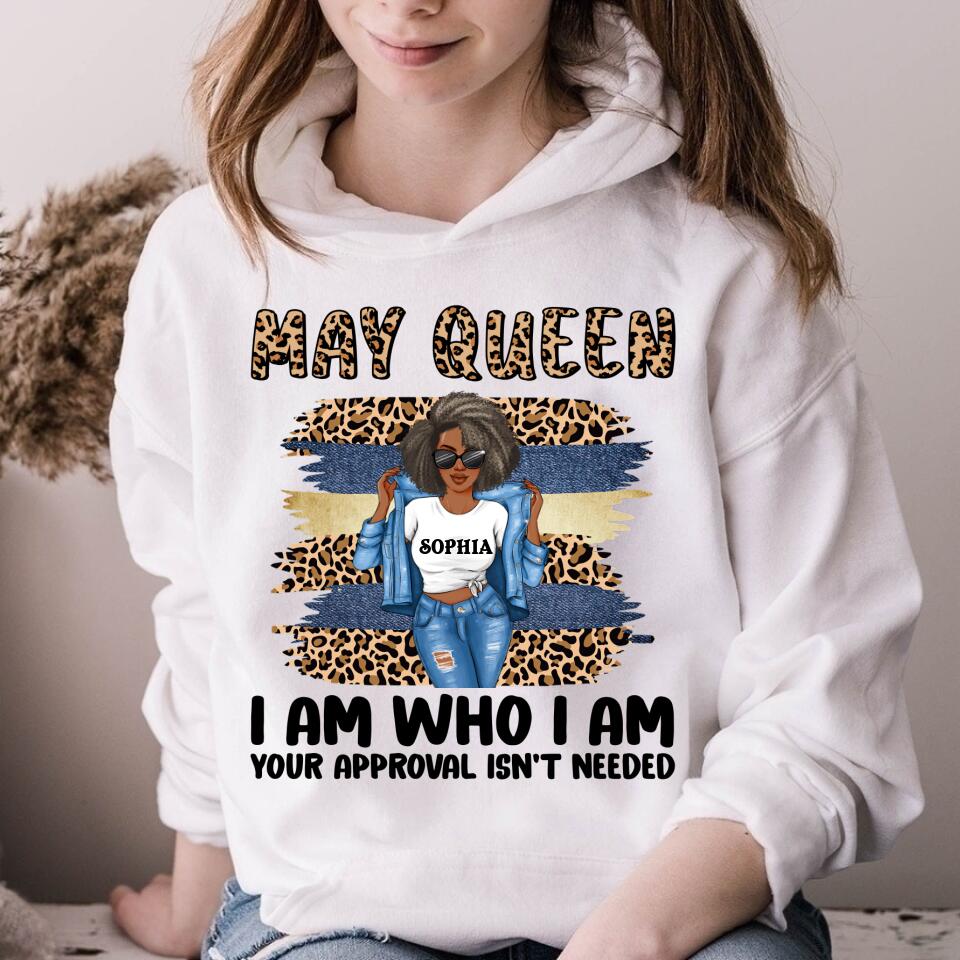 May Birthday Shirt, Custom Birthday Shirt, Queens Born In May, May Birthday Gifts, May shirts for Woman