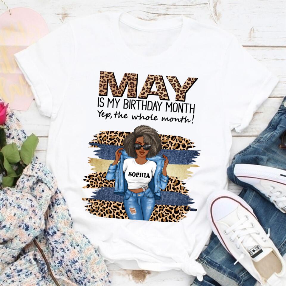 May Birthday Shirt, Custom Birthday Shirt, Queens Born In May, May Birthday Gifts, May shirts for Woman