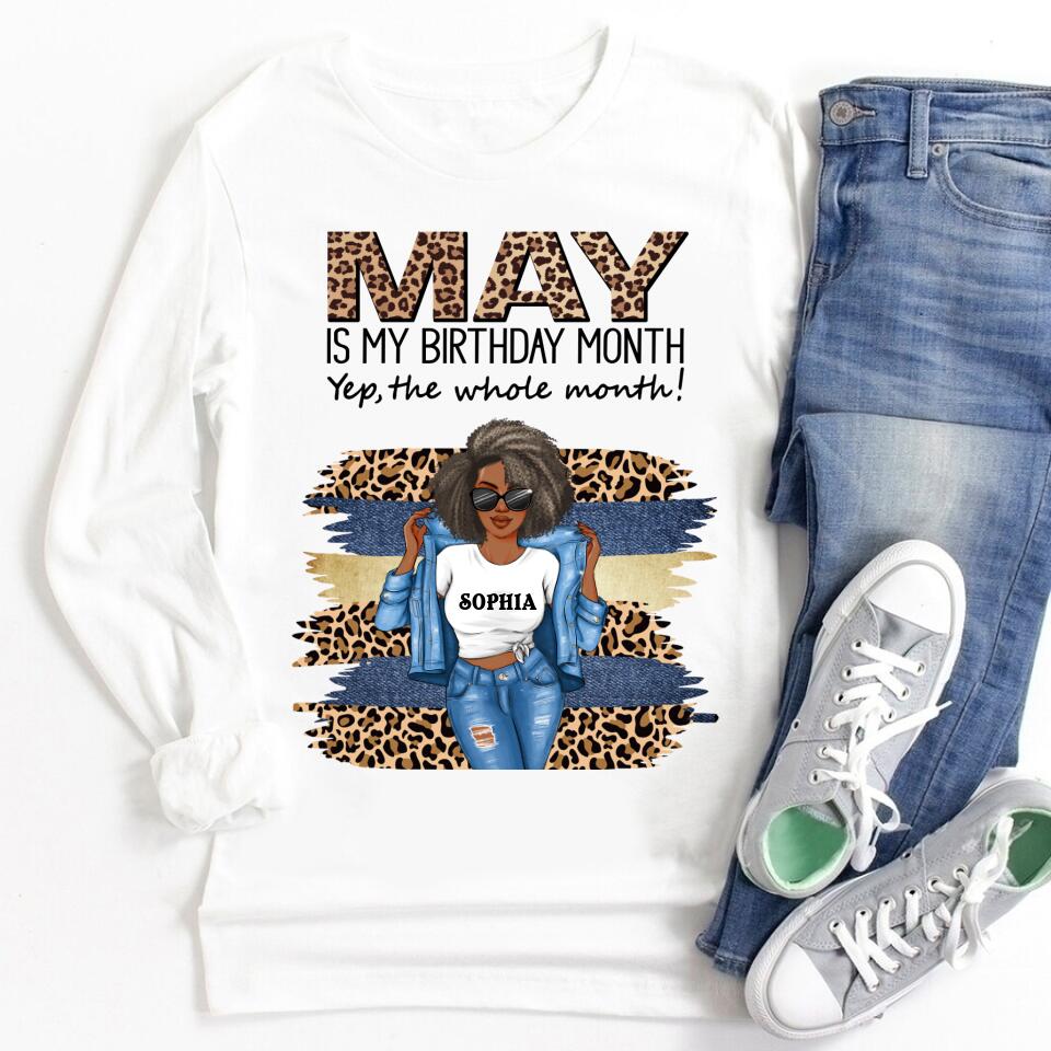 May Birthday Shirt, Custom Birthday Shirt, Queens Born In May, May Birthday Gifts, May shirts for Woman