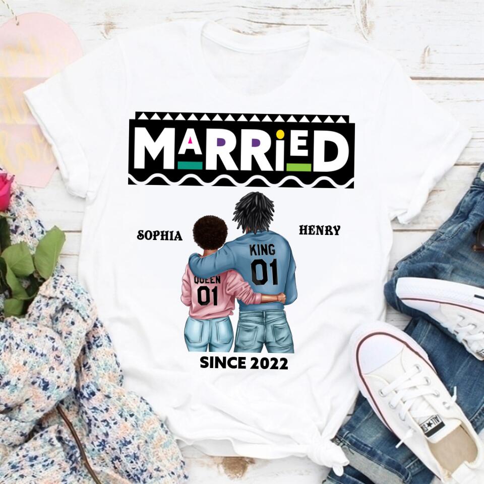 Married For Life Husband And Wife Shirt
