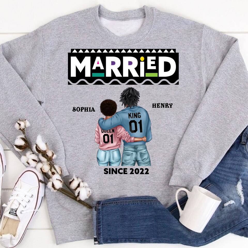 Married For Life Husband And Wife Shirt