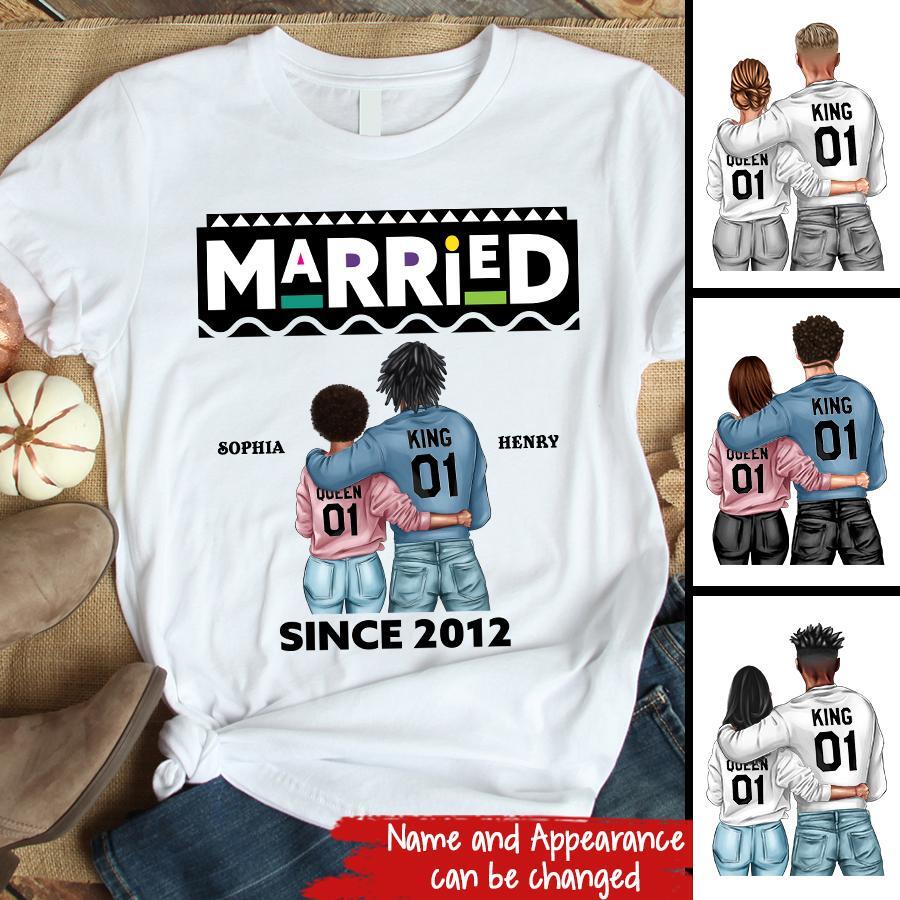Married For Life Husband And Wife Shirt