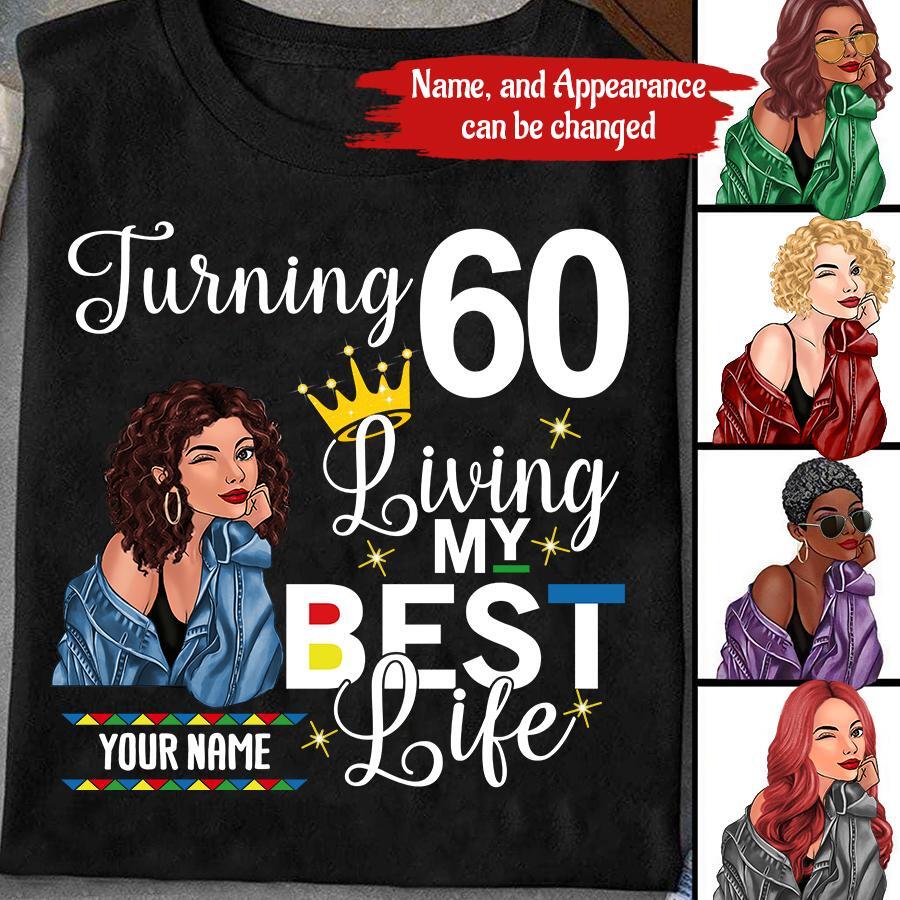 60th Birthday Shirts, Custom Birthday Shirts, Turning 60 Shirt, Gifts For Women Turning 60, 60 And Fabulous Shirt, 1962 Shirt, 60th Birthday Shirts For Her