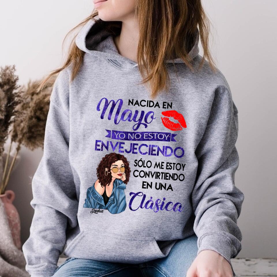 Camisa De Cumpleaños De Mayo, Camisa De Cumpleaños Personalizada, Reinas Nacidas En Mayo, Regalos De Cumpleaños De Mayo, Camisas De Mayo Para Mujeres