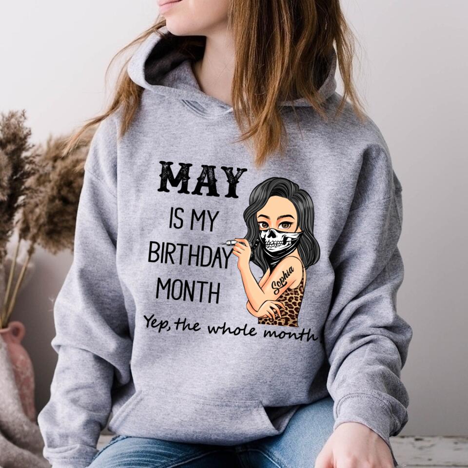 May Birthday Shirt, Custom Birthday Shirt, Queens Born In May, May Birthday Gifts, May Shirts For Woman