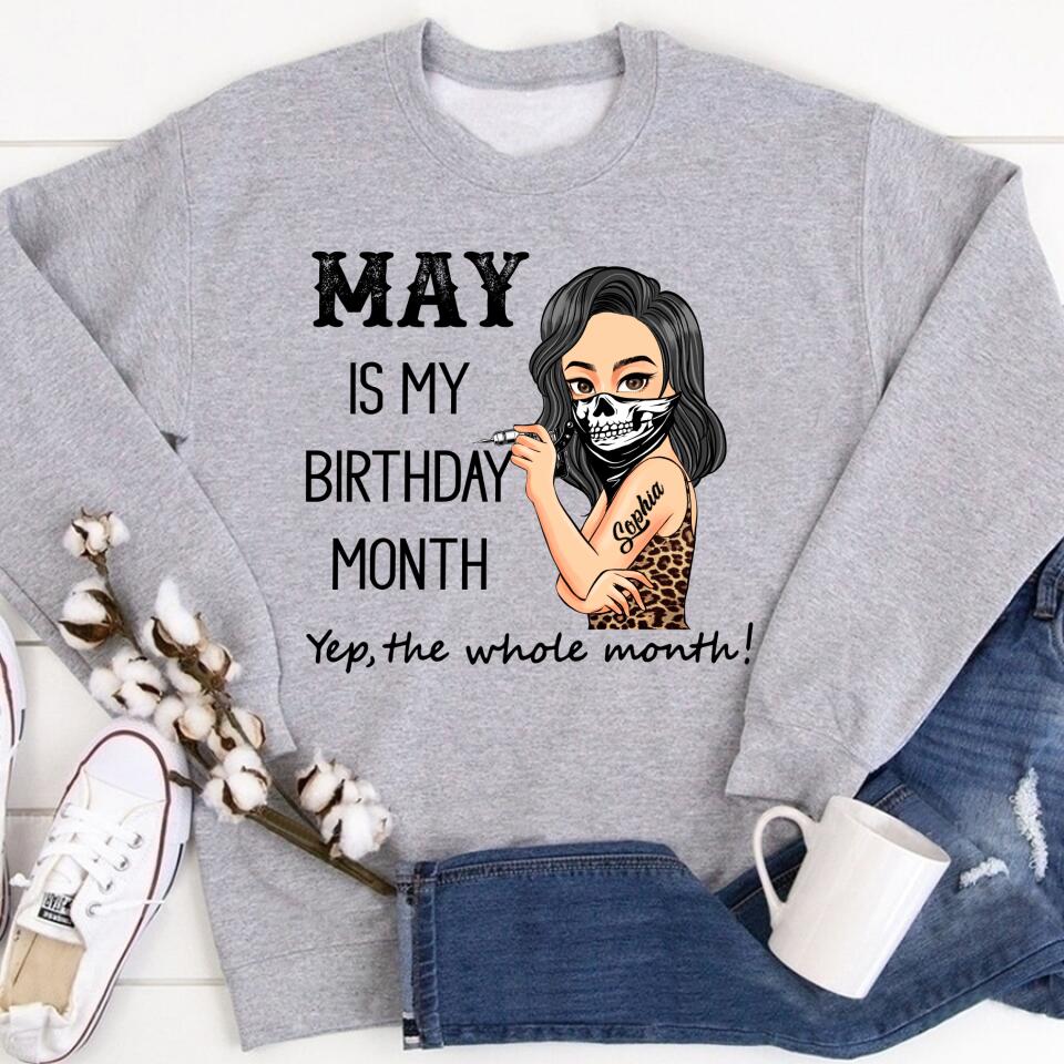 May Birthday Shirt, Custom Birthday Shirt, Queens Born In May, May Birthday Gifts, May Shirts For Woman