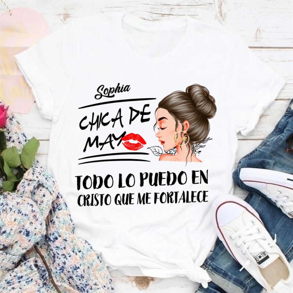 Camisa De Cumpleaños De Mayo, Camisa De Cumpleaños Personalizada, Reinas Nacidas En Mayo, Regalos De Cumpleaños De Mayo, Camisas De Mayo Para Mujeres