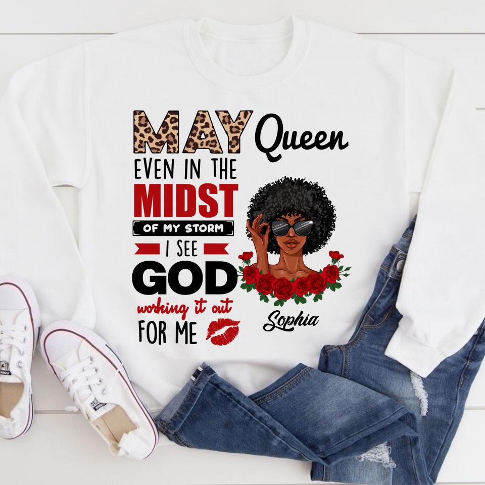 May Birthday Shirt, Custom Birthday Shirt, Queens Born In May, May Birthday Gifts, May Shirts For Woman