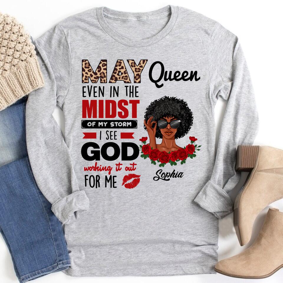 May Birthday Shirt, Custom Birthday Shirt, Queens Born In May, May Birthday Gifts, May Shirts For Woman