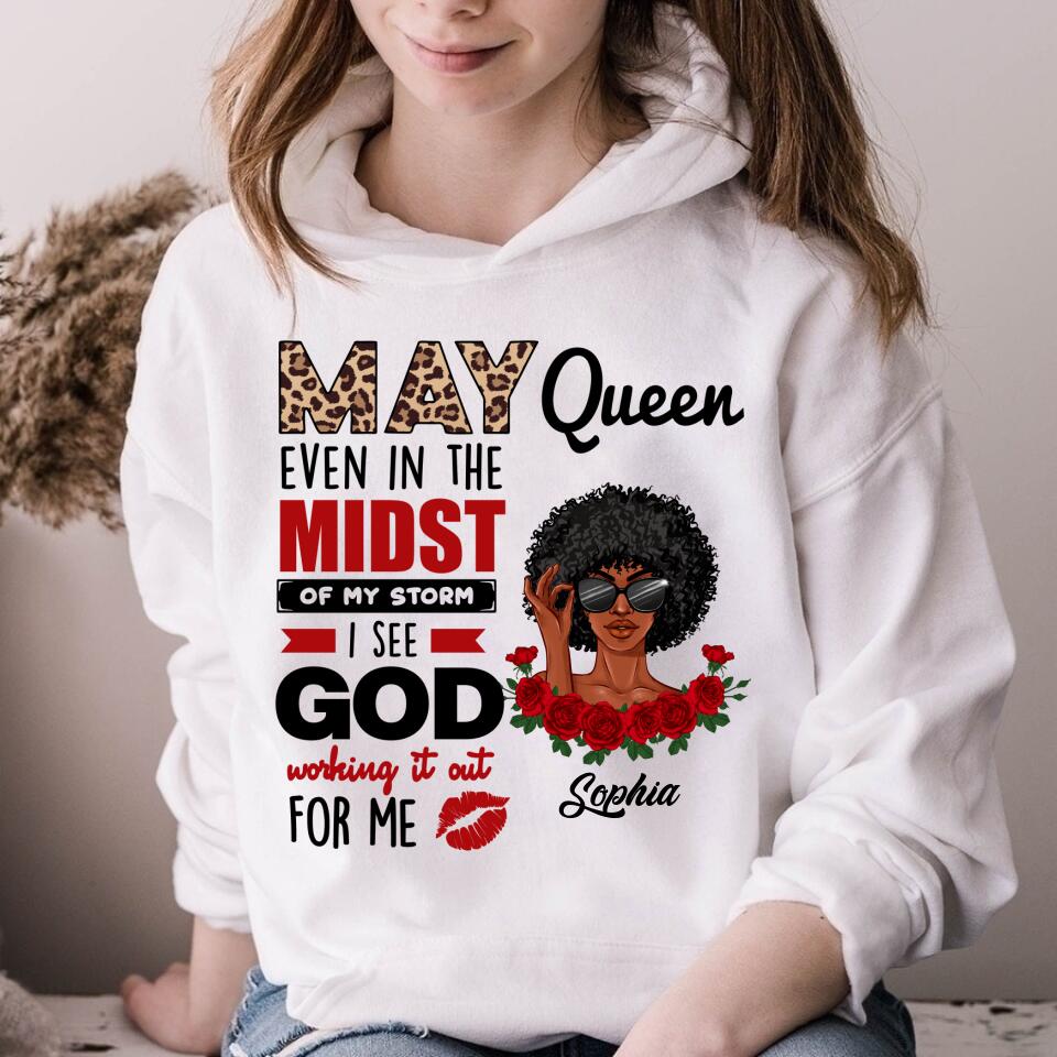 May Birthday Shirt, Custom Birthday Shirt, Queens Born In May, May Birthday Gifts, May Shirts For Woman