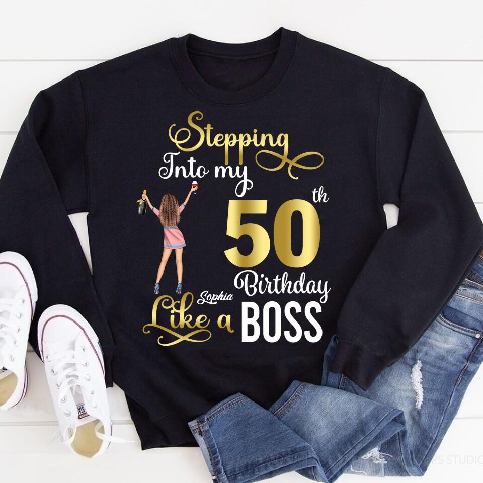 50th Birthday Shirts, Custom Birthday Shirts, Turning 50 Shirt, Gifts For Women Turning 50, 50 And Fabulous Shirt, 1972 Shirt, 50th Birthday Shirts For Her