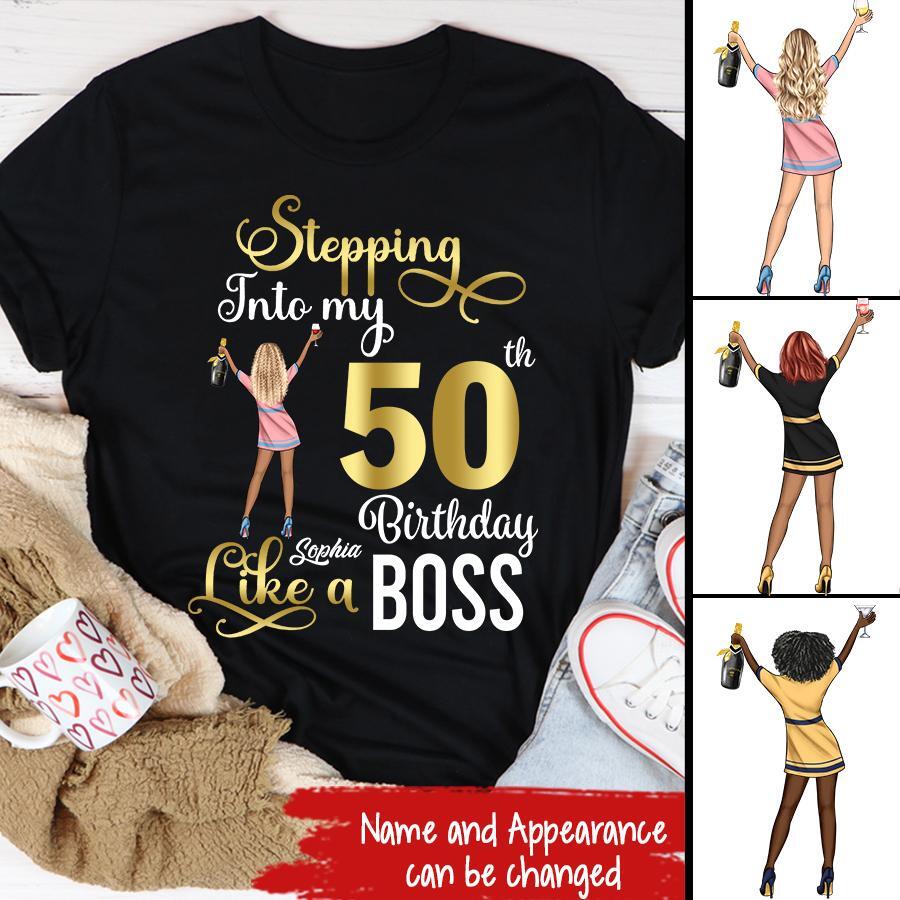 50th Birthday Shirts, Custom Birthday Shirts, Turning 50 Shirt, Gifts For Women Turning 50, 50 And Fabulous Shirt, 1972 Shirt, 50th Birthday Shirts For Her