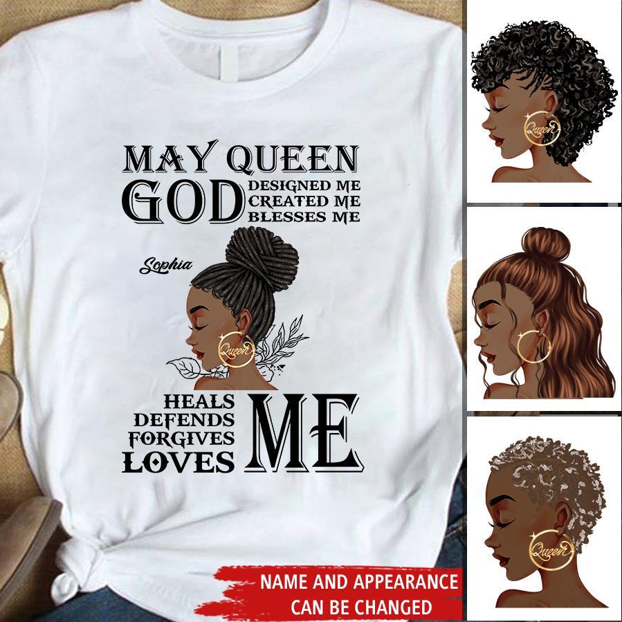 May Birthday Shirt, Custom Birthday Shirt, Queens Born In May, May Birthday Gifts, May Shirts For Woman