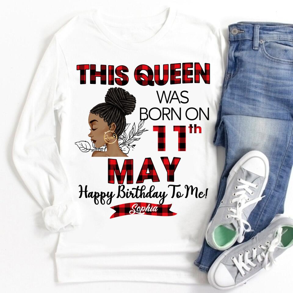 May Birthday Shirt, Custom Birthday Shirt, Queens Born In May, May Birthday Gifts, May Shirts For Woman