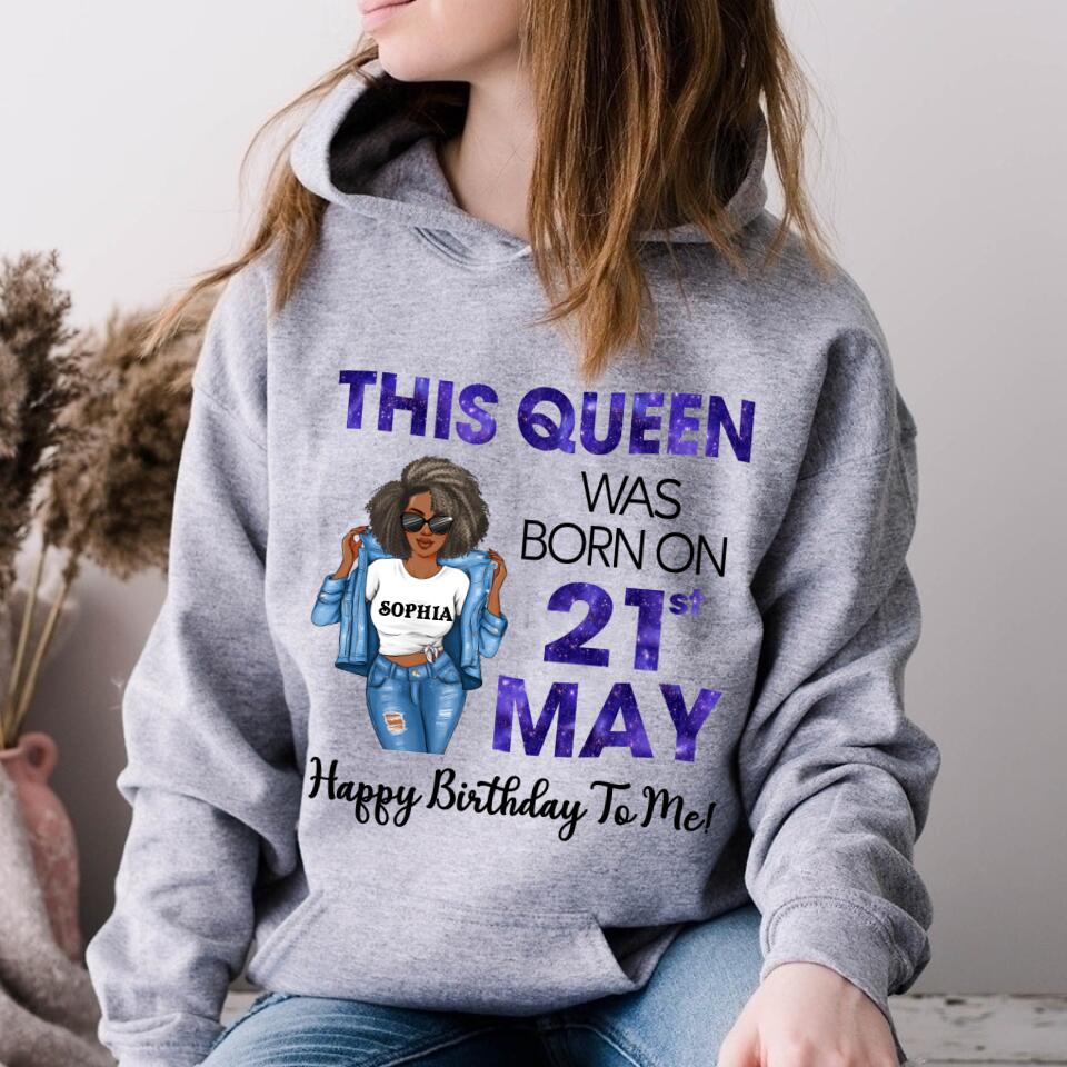 May Birthday Shirt, Custom Birthday Shirt, Queens Born In May, May Birthday Gifts, May Shirts For Woman
