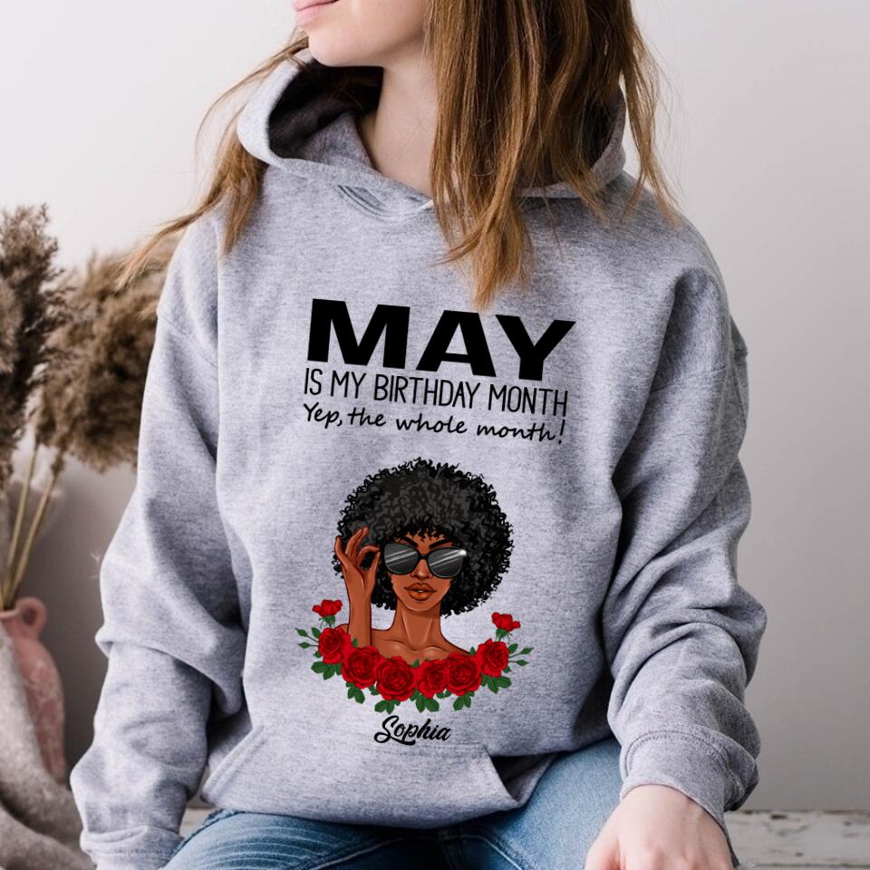 May Birthday Shirt, Custom Birthday Shirt, Queens Born In May, May Birthday Gifts, May Shirts For Woman