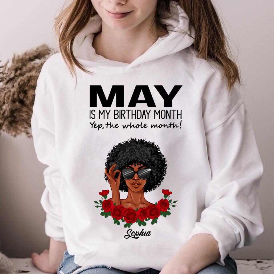 May Birthday Shirt, Custom Birthday Shirt, Queens Born In May, May Birthday Gifts, May Shirts For Woman