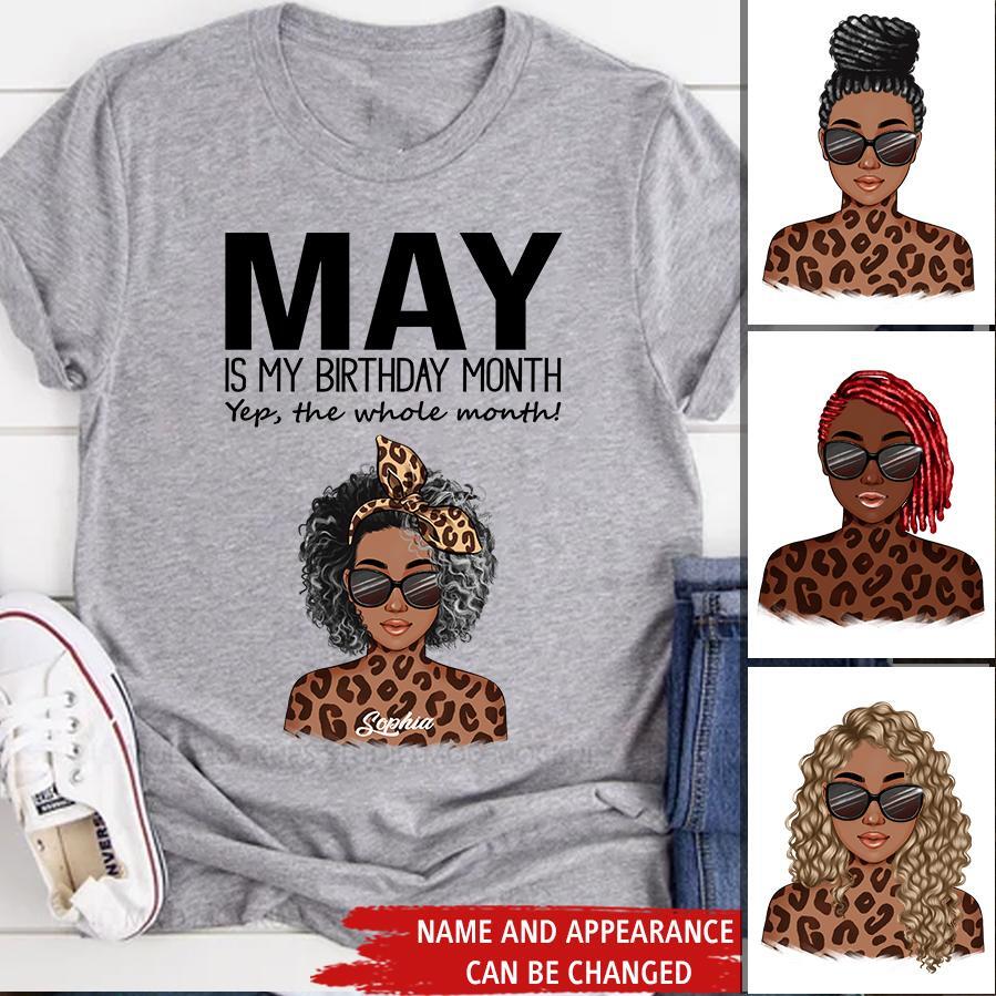 May Birthday Shirt, Custom Birthday Shirt, Queens Born In May, May Birthday Gifts, May Shirts For Woman