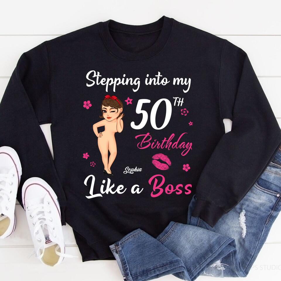 50th Birthday Shirts, Custom Birthday Shirts, Turning 50 Shirt, Gifts For Women Turning 50, 50 And Fabulous Shirt, 1972 Shirt, 50th Birthday Shirts For Her
