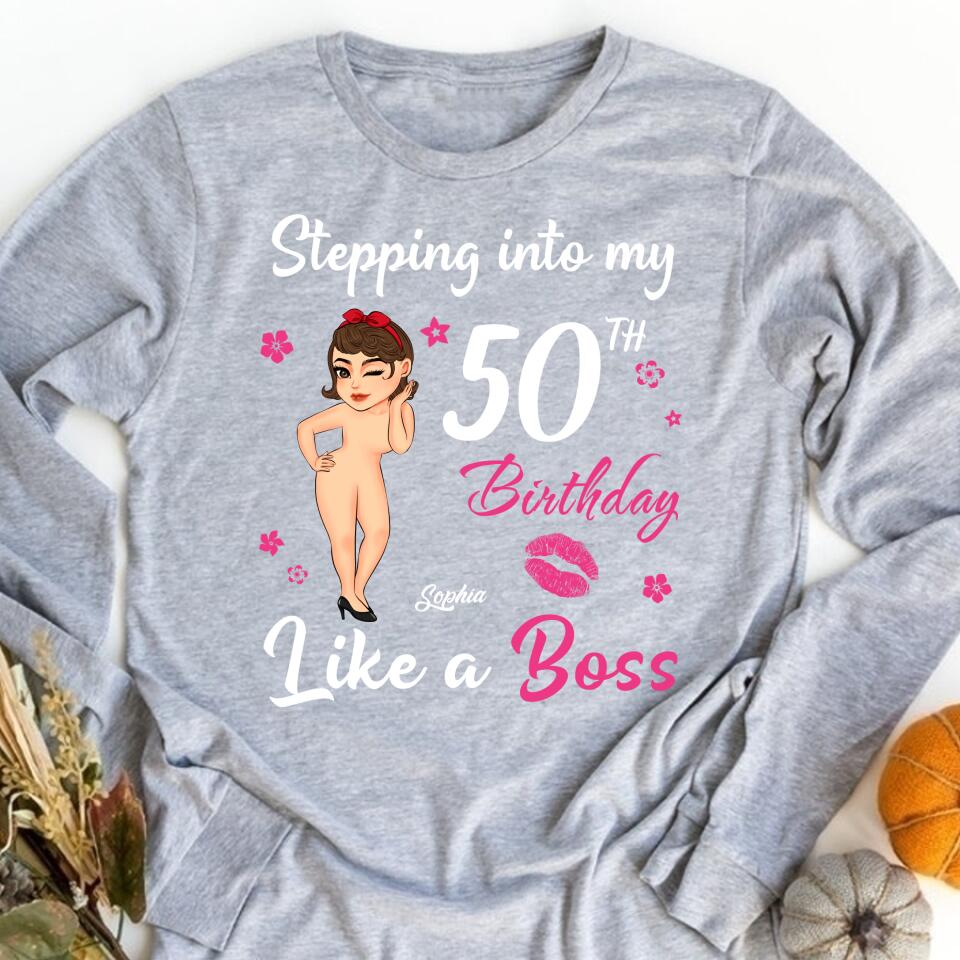 50th Birthday Shirts, Custom Birthday Shirts, Turning 50 Shirt, Gifts For Women Turning 50, 50 And Fabulous Shirt, 1972 Shirt, 50th Birthday Shirts For Her