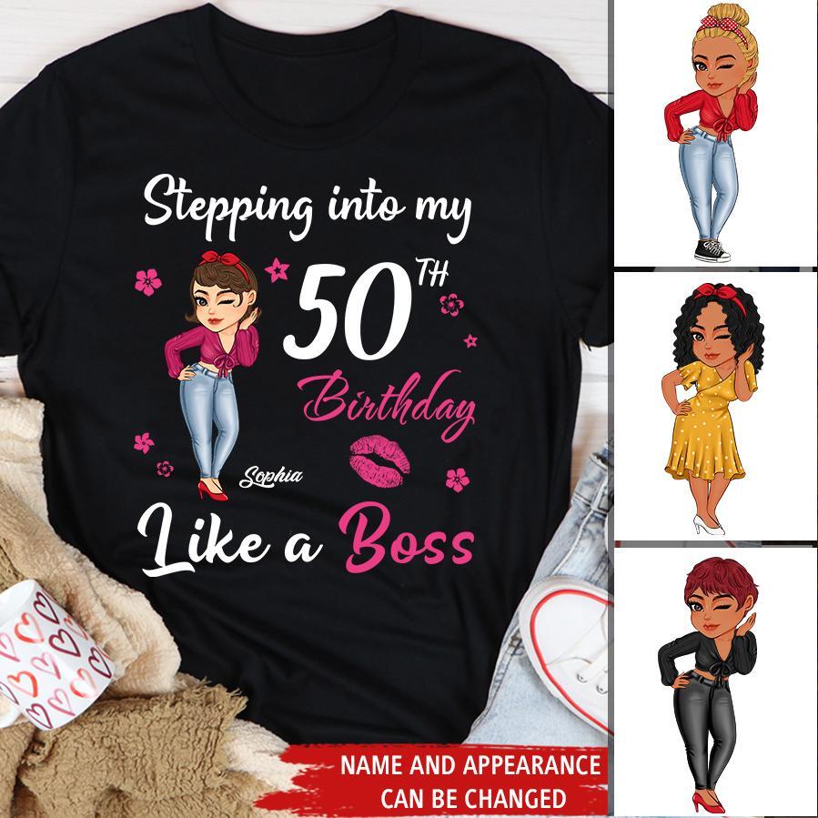 50th Birthday Shirts, Custom Birthday Shirts, Turning 50 Shirt, Gifts For Women Turning 50, 50 And Fabulous Shirt, 1972 Shirt, 50th Birthday Shirts For Her