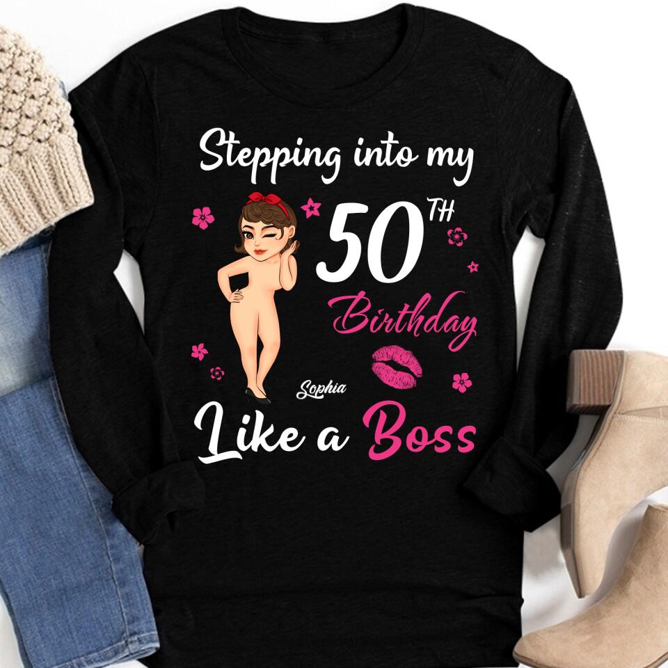 50th Birthday Shirts, Custom Birthday Shirts, Turning 50 Shirt, Gifts For Women Turning 50, 50 And Fabulous Shirt, 1972 Shirt, 50th Birthday Shirts For Her