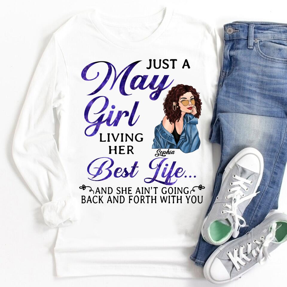 May Birthday Shirt, Custom Birthday Shirt, Queens Born In May, May Birthday Gifts, May Shirts For Woman